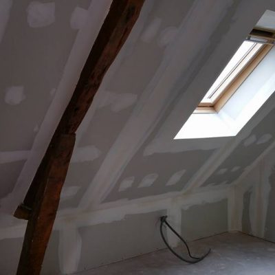 bande placo chambre enduit saint quentin